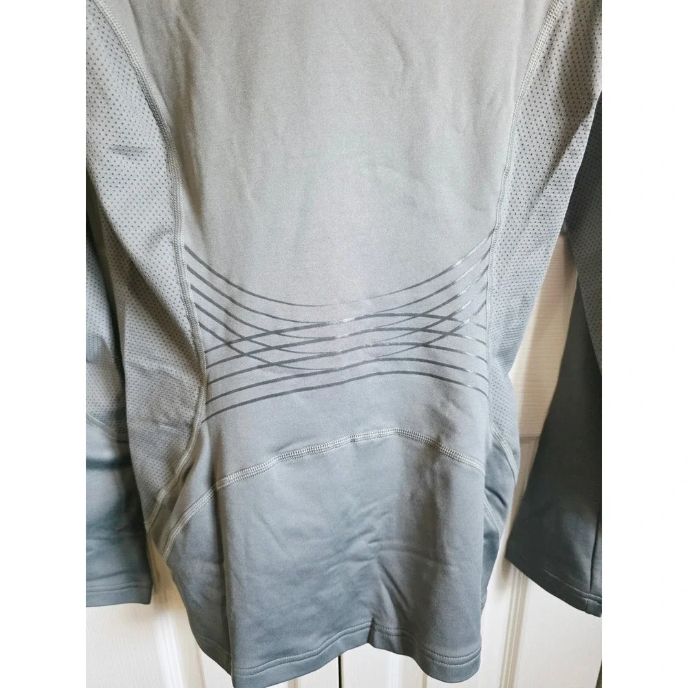 Nike Dri Fit Women's S Tall Golf Long Sleeve‎ Mock Neck Shirt Gray ST NWT $80